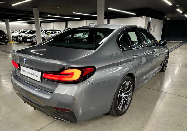 BMW Seria 5 cena 214900 przebieg: 33770, rok produkcji 2023 z Szczuczyn małe 704
